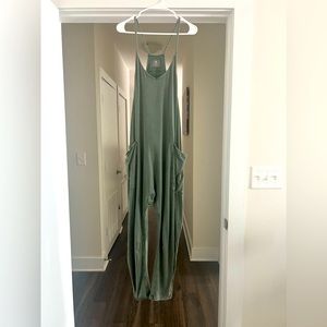 Free People Hot Shot Onesie in Lush Pine - Size XS! 🤩